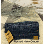 Flecked Navy CC Headband
