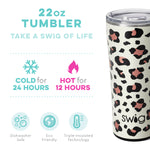 LUXY Leopard { TUMBLER } - 22 oz