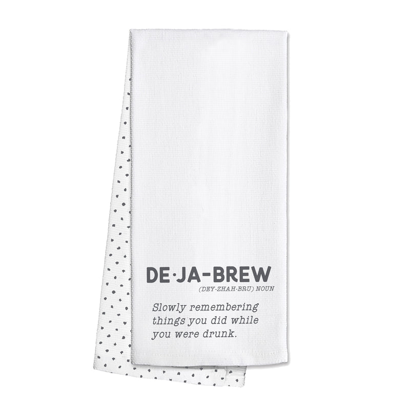 Deja-BREW + Swig Tea Towel