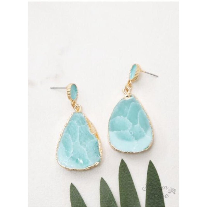 Make you Stand out {Stone Earrings}