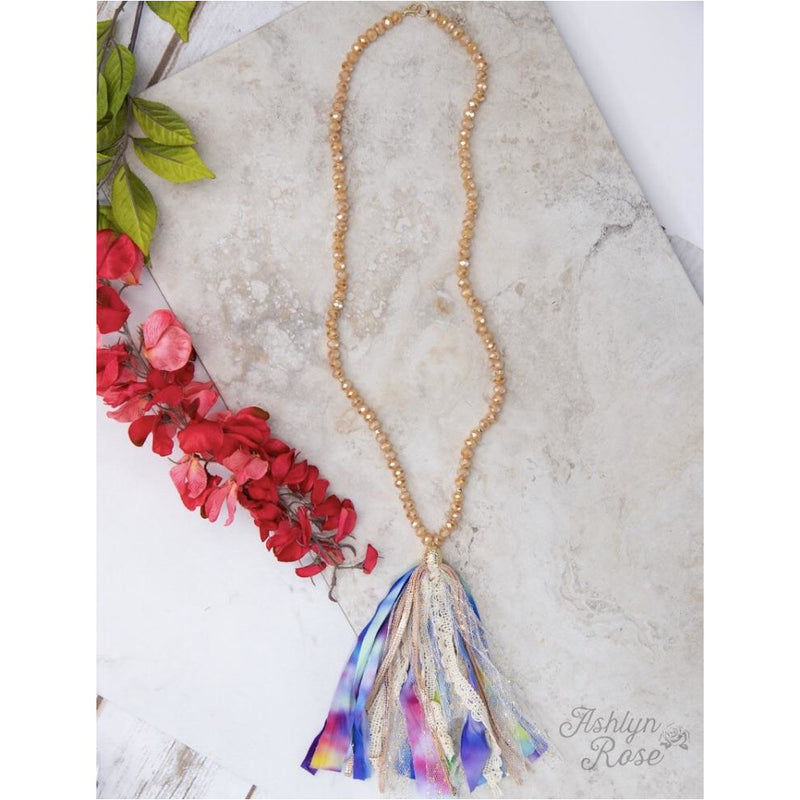 Dyeing to Meet You {Beaded Necklace}
