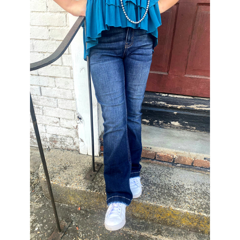 LITTLE MISS / Bell Bottom + KanCan Jeans
