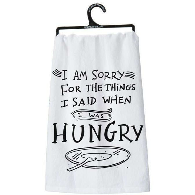 Hungry ||Dish Towel||