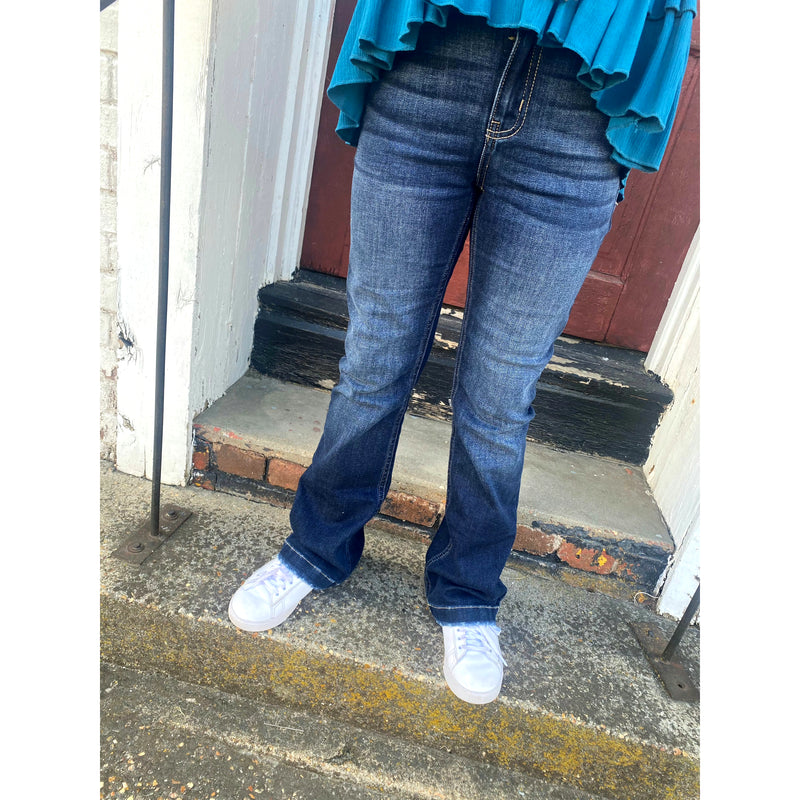 LITTLE MISS / Bell Bottom + KanCan Jeans