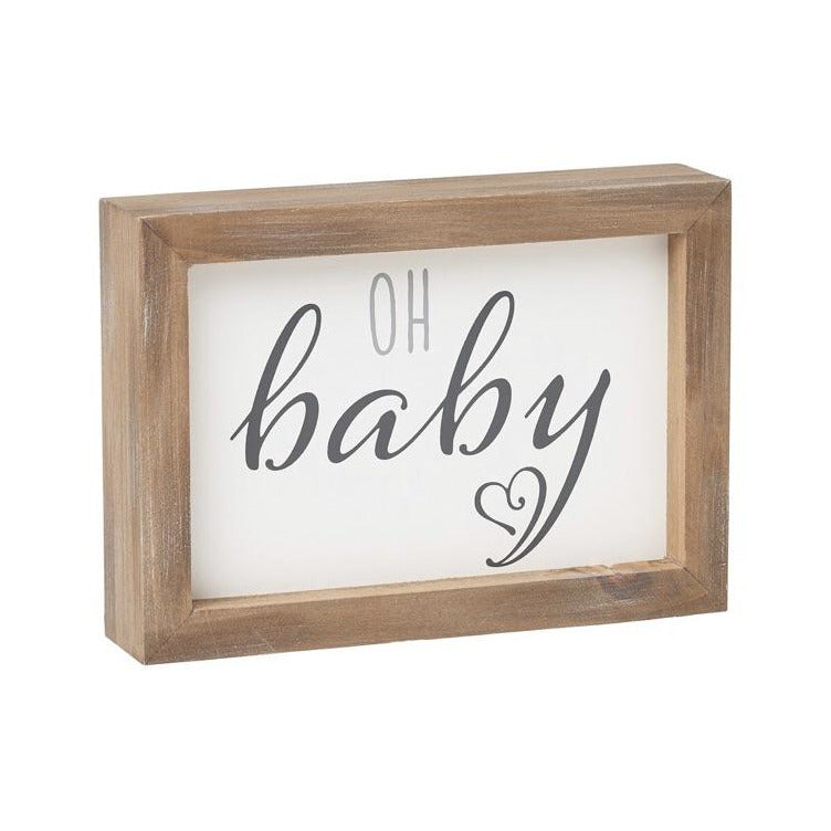 ::Oh Baby:: Framed Sign