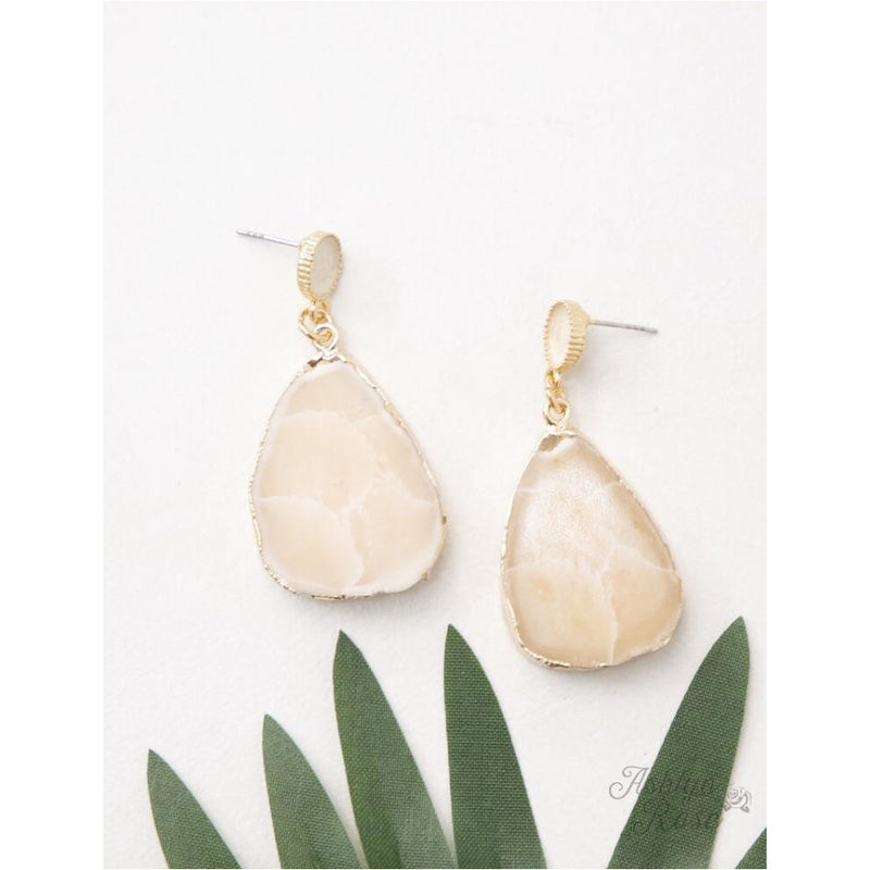 Make you Stand out {Stone Earrings}