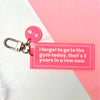 } FUNNY { acrylic key chains