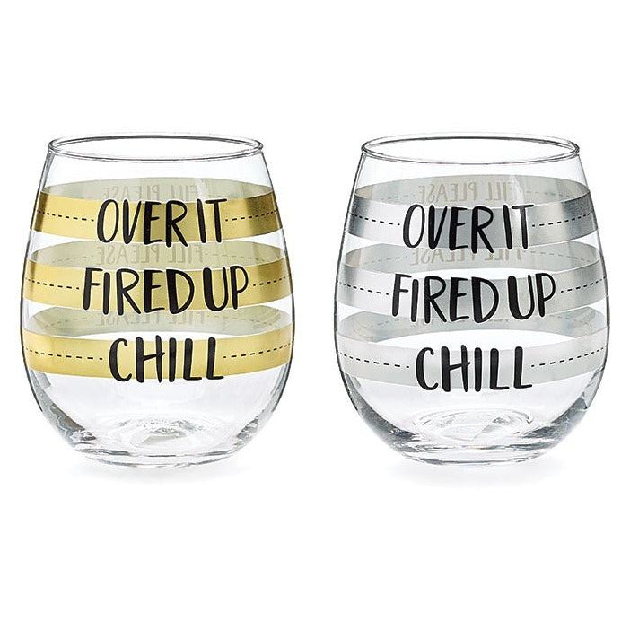 Gold/Silver Chill [Wine Glasses]