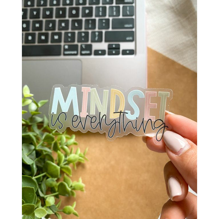 CLEAR Mindset Is Everything Sticker