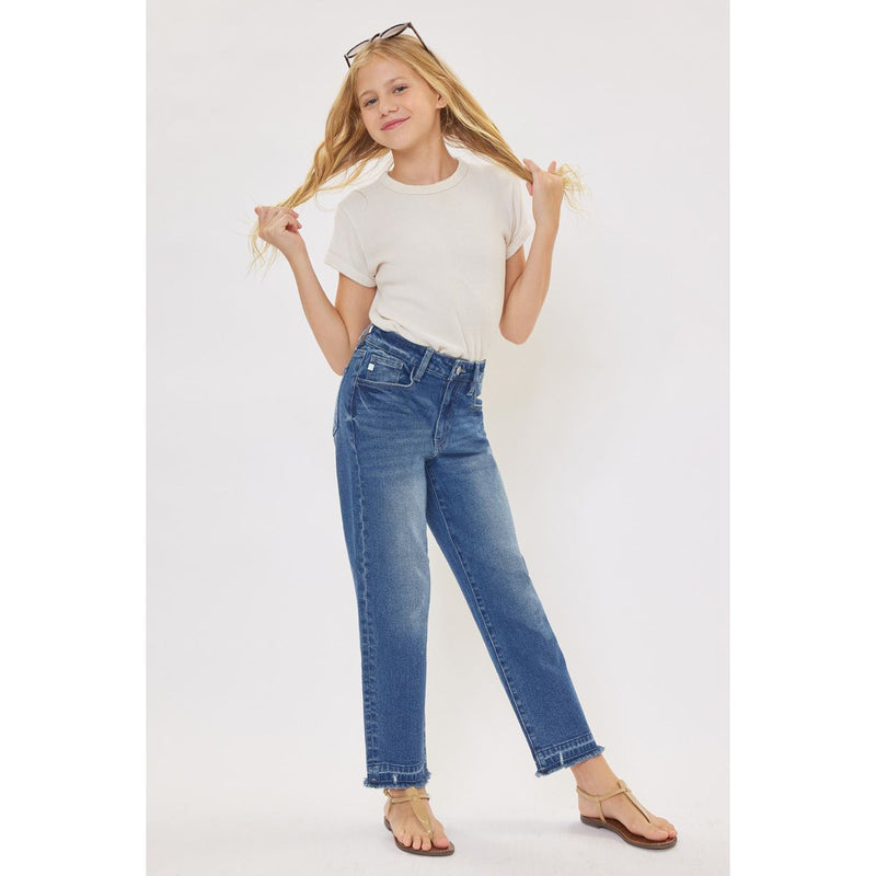 LITTLE MISS / Straight Leg + KanCan Jeans